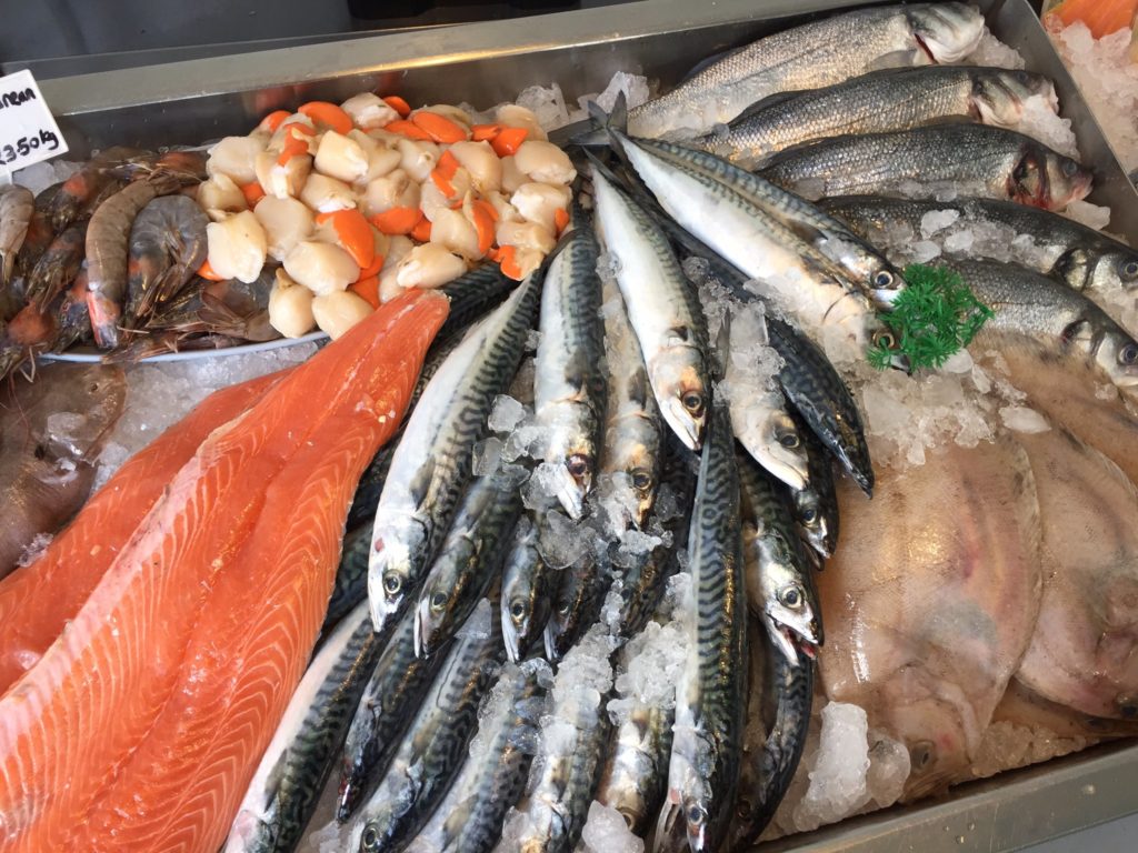 Seabourne fish display